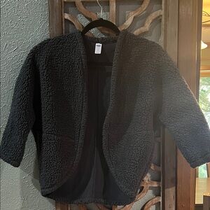 Old Navy Sherpa Open Cardigan
